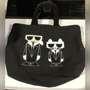 Karl Lagerfeld Paris tote canvas